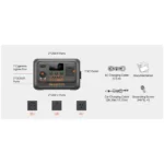 پاور استیشن با ورودی شارژ 380 وات و DC 200 وات